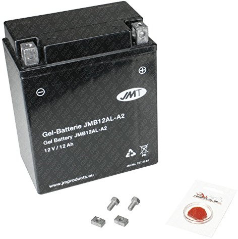 Gel-Batterie für Yamaha XV 535 DX Virago, 1998 (Typ 2YL), wartungsfrei, inkl. Pfand €7,50