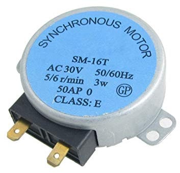 sourcing map AC 30V 50/60Hz 5/6R/MIN Turntable Synchronous Motor for Microwave Oven