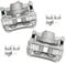 DRIVESTAR 19B1460 19B1461 Pair of 2 Front Disc Brake Caliper, for Acura Integra/CL/TL, Honda CR-V/Prelude/Odyssey/Accord, for Isuzu Oasis