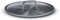 Ballarini Professionale Coperchio Piano, Alluminio, Grigio, 50 cm