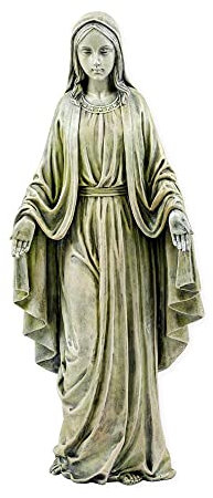 Napco Blessed Mother Virgin Mary Lady of Grace Kirche Statue