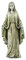Napco Blessed Mother Virgin Mary Lady of Grace Kirche Statue
