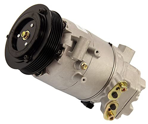 ATEC Germany Compressore aria condizionata con puleggia a V con anello di tenuta per Calsonic Kansei CSE613C, compatibile con BMW Serie 1 (E81)(E87) (E88) (E82), Serie 3 (E90) (E93)(E91), X1 (E84)