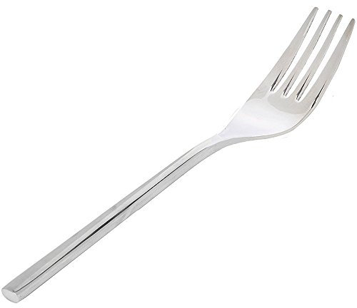 Fackelmann Nirosta Menu forchetta Parigi 21 cm di Acciaio Inossidabile, Argento