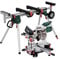 Metabo Kappsäge KGS 254 M Set (690967000) Karton; mit Maschinenständer KSU 251, Abmessungen: 790 x 515 x 515 mm, Auflagefläche: 340 x 775 mm, Max. Schnittbreite 90°/45°: 305 / 205 mm