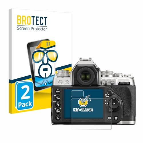 BROTECT (2 Stück Schutzfolie für Nikon Df Displayschutz Folie Made in Germany, Ultra-Klar