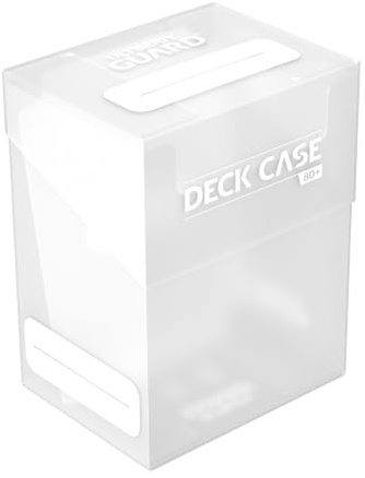 Ultimate Guard 80 Plus Deck Case (Standard, Transparent)