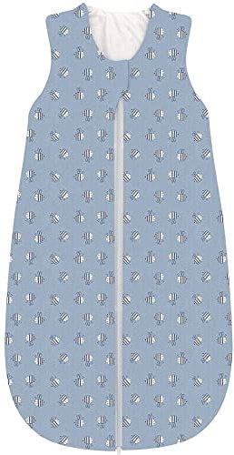 Odenwälder BabyNice Schlafsack Sommer Sommerschlafsack 130 cm Hipp Hopp blau