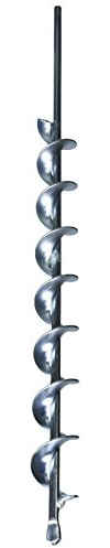 Jisco JL24 Earth Auger, 1-3/4-Inch by 24-Inch Length