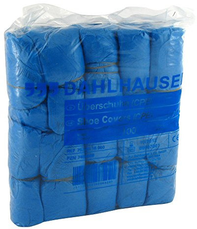 ÜBERZIEHSCHUHE CPE blau 100 St