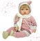 Nines Artesanals d'Onil - Tita, Babypuppe mit Schnuller (1080), Sortiment An Farben