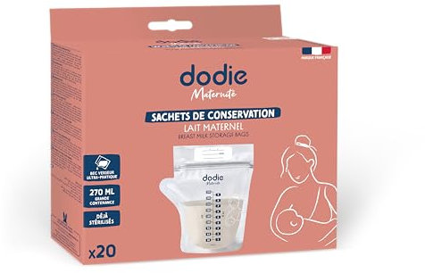 Dodie Sachets de Conservation Transparent Unique 20 Pièces