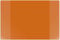 VELOFLEX 4680330 - Schreibtischunterlage Velocolor, orange, 40 x 60 cm, mit Kalender und seitlichen Taschen, rutschfest, abwaschbar, Schreibtischauflage, Malunterlage, Bastelunterlage, 1 Stück
