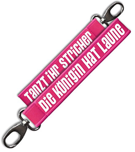 Spaß Kostet Schlüsselanhänger Tanzt ihr Stricher die Königin hat Laune