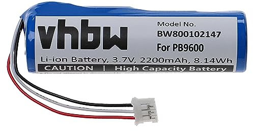 vhbw Akku kompatibel mit Philips Pronto TSU-9600 Fernbedienung Remote Control (2200 mAh, 3,7 V, Li-Ion)