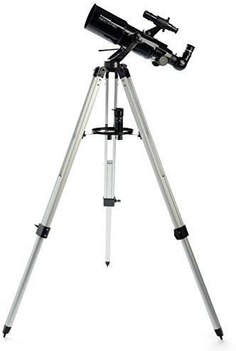 Celestron 21087 PowerSeeker 80AZS Refractor Telescope, Black