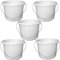 5 x 2.5LTR Plastic Paint Kettle - Painter & decorators paint scuttle pot