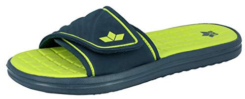 Lico Homme Barracuda V Chaussures de Plage & Piscine, Bleu (Marine/Lemon Marine/Lemon), 38 EU