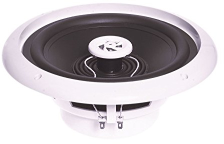 e-audio Round Ceiling Speaker With Moisture Resistant Cone and Polymer Tweeter 8'' 60W 4 ohm