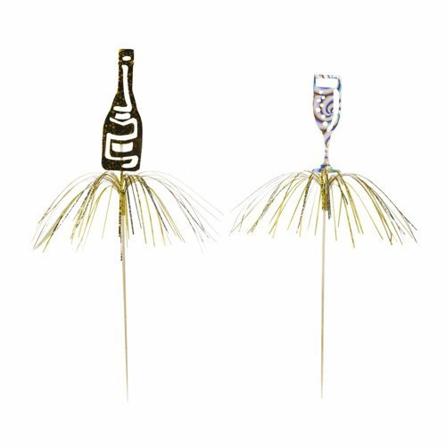 PAPSTAR Partypicker ´Happy New Year´, aus Holz 82822