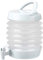 Camp4 Dispensador de agua plegable, 3,5 litros, color blanco