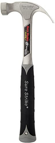 Estwing EMR16C Surestrike All Steel Curved Claw Hammer 16Oz