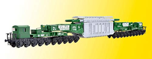 Kibri 16500 H0 Schienentiefladewagen Man Uaai 687.9 mit Transformator Spedition KÜBLER Fahrzeug