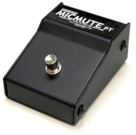 Whirlwind micmute-pt Push to Talk Mikrofon/Line Switcher – Fußschalter Modell