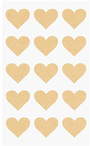 Rico-Craft Sticker / Aufkleber, Herzen, Papier