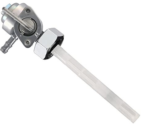GOOFIT 16mm Robinet d'essence Valve Robinet de Petit diamètre w/Filtre Cock Remplacement pour Le Chinois Scooter Mobylette Moto 50cc 70cc 90cc 110cc 125cc 150cc