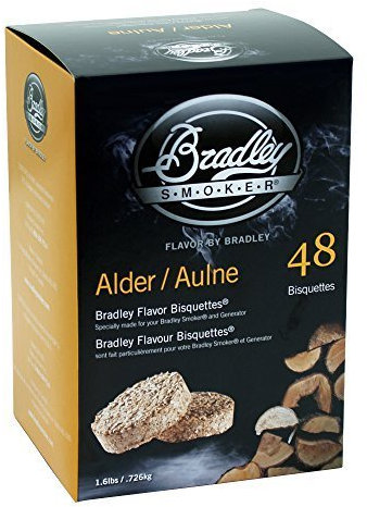 Bradley Alder Bisquettes 48 pack by Bradley Smoker