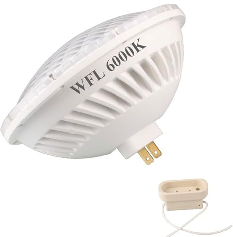 BAOMING PAR56 GX16D Sockel 26W Tag weiß 230V SMD LED 300W Halogen Leuchtmittel Entspricht breit Flood Abstrahlwinkel 6000 K Innenbeleuchtung