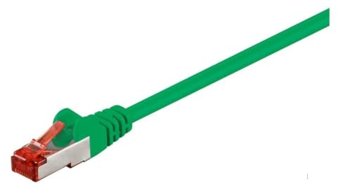 MicroConnect 0.25 m Cat6 RJ-45 Network Cable (FTP) RJ45 RJ-45, Male/Male Category 6 °F/UTP (Green)