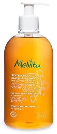 Melvita, Sanftes und leichtes Bio-Shampoo für den täglichen Gebrauch, angereichert mit natürlichen Inhaltsstoffen, respektvoll gegenüber der Umwelt und der Gesundheit Ihres Haares, 250 ml