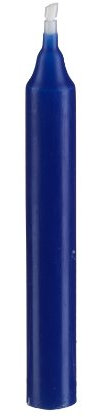 Baumkerzen Blau 10 x 1,3 cm (20 Stück)