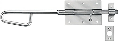 Bolzen-Stangenriegel STA blau verz.L.400mm B.100mm Bolzen-Ø 16mm VORMANN