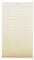Gardinia 33415 Easyfix Thermo Plissee mit 2 Bedienschienen, 80 x 130 cm, abdunkelnd, Elfenbein