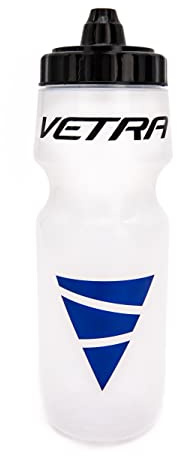 VETRA Sports Water Bottle – 650 Milliliter Squeeze Sports Bottle With Leak Proof Valve – Made From True-Taste Polypropylene Without BPA – Great for Running, Cycling, Bike, Football, Volleyball