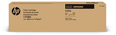 HP CLT-C505L/ELS (SU035A) Original Toner Cyan (Kompatibel mit: SL-C2620DW/C2670FW/C2680FX)