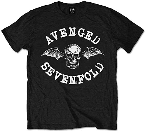 Rock Off Officially Licensed Products Men's Classic Deathbat T - Shirt (Pack of 1)
