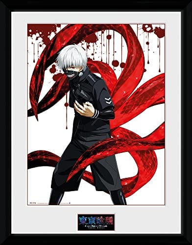 Tokyo Ghoul Ken Gerahmtes Bild Standard