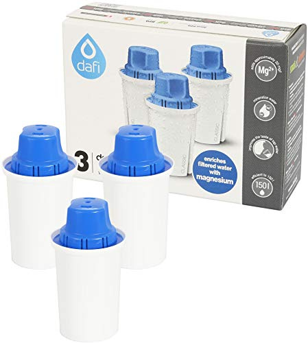 Dafi Classic Mg2+ Filterkartuschen (kompatibel mit Brita Classic® und Dafi Classic®) - Pack 3