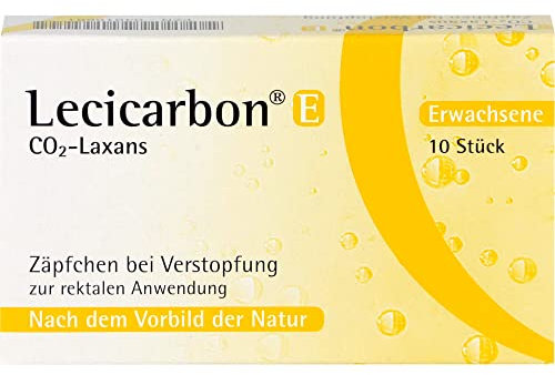 Lecicarbon E Zäpfchen, 10 St.