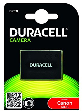 Duracell Premium Analog Canon NB-3L Battery for ixus 700 750 PowerShot SD10 SD20 3.7V 820mAh