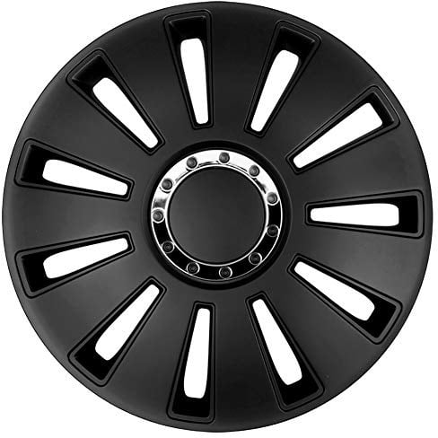 AUTO-STYLE Satz Radzierblenden Silverstone Pro 14-Zoll Schwarz