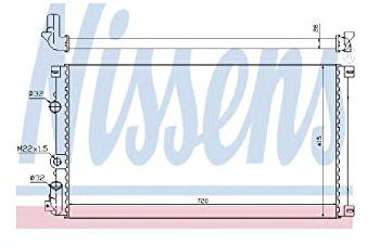 Nissens 63812A Wasserkühler
