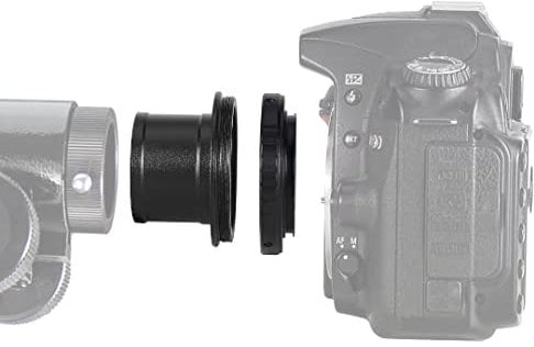 SOLOMARK T2 T Ring Adapter Lens Mount e M42 a 1,25 Telescopio T Adapter, compatibile con Canon DSLR Camera.
