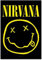 armardi Nirvana Poster Fahne Smily