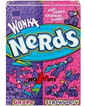 Wonka Nerds Fraise/raisin (lot de 36)