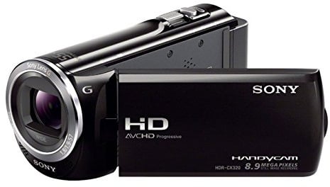 Sony HDR-CX320EB HD Flash Camcorder (1920 x 1080 Pixel, G-Optik mit 30-Fach Zoom, Automatikmodus) schwarz
